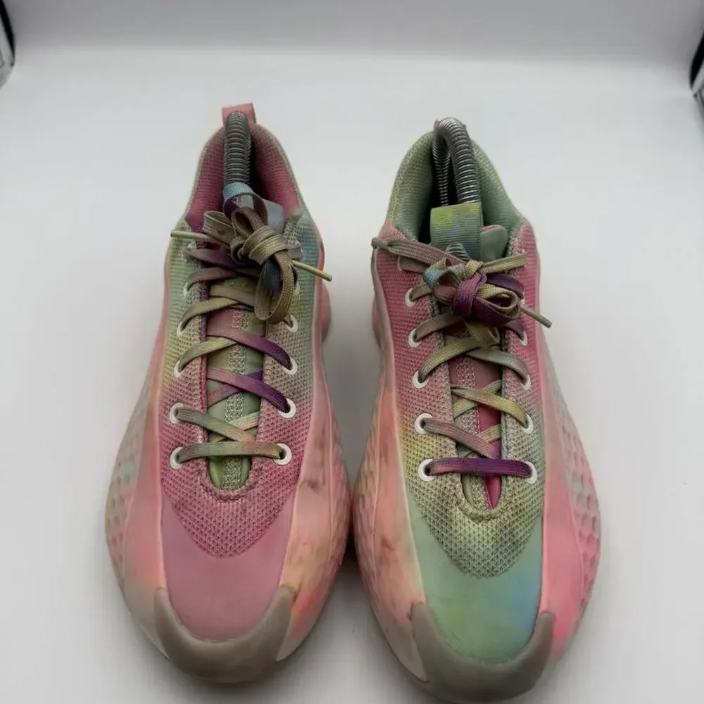 adidas AE Anthony Edwards 1 Low tie dye Shoes JR3916 Youth Size 4 No box